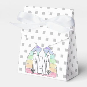 LDS Salt Lake City Tempel Regenbogenmormon Geschenkschachtel