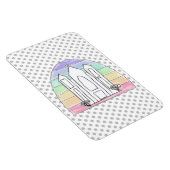 LDS Salt Lake City Tempel Regenbogenmormon Magnet (Rechte Seite)