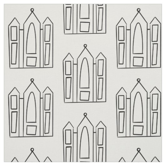 LDS Salt Lake City Tempel Stoff (Muster)