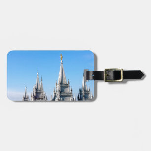 Lds salt lake city temple angel moroni gepäckanhänger