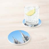 Lds salt lake city temple angel moroni sandstein untersetzer (Seite)