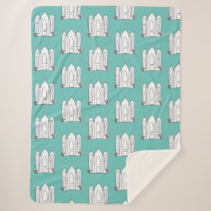 LDS Salt Lake City Temple einfache moderne Mormon Sherpadecke