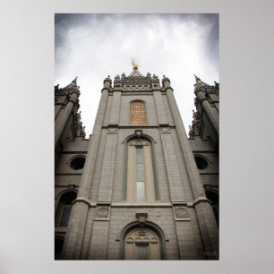 LDS Salt Lake City, UT Tempelposter - groß Poster
