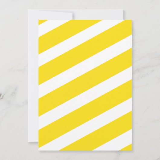 LDS Taufe MIRL - Gelb und Rosa Einladung (Rückseite)