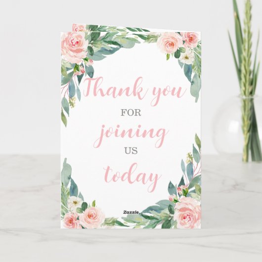 LDS-Taufprogramm, gegliedertes Programm (Rückseite)