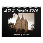 LDS Tempel 2016 Kalender (Titelbild)