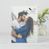 LDS TEMPEL-HOCHZEITS-EINLADUNG | SeeFoto Einladung (Stehend Vorderseite)