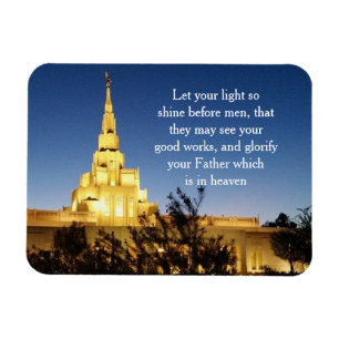 LDS Tempel-Magnet Magnet