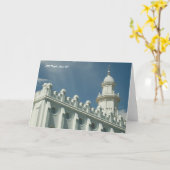 LDS Tempel, St George Utah Karte (Gelbe Blume)