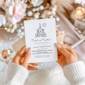 LDS-Tempel und Vorschau-Einladung und Programm