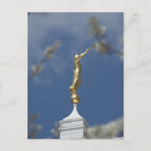 LDS Temple Postkarte (Vorderseite)