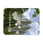 LDS Temple, Salt Lake City, Utah Magnet (Horizontal)