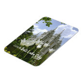 LDS Temple, Salt Lake City, Utah Magnet (Linke Seite)