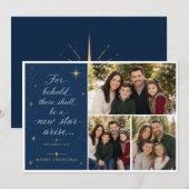 LDS-Weihnachtsbuch Mormon Feiertagskarte (Vorne/Hinten)