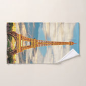 ldTOUR EIFFEL - Paris - Ansicht - Badhandtuch Set (Handtuch)