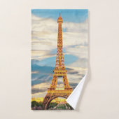 ldTOUR EIFFEL - Paris - Ansicht - Badhandtuch Set (Handtuch)