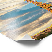 ldTOUR EIFFEL - Paris - Ansicht - Fotodruck (Ecke)