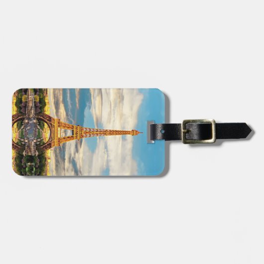 ldTOUR EIFFEL - Paris - Ansicht - Gepäckanhänger (Vorderseite horizontal)