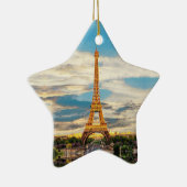 ldTOUR EIFFEL - Paris - Ansicht - Keramik Ornament (Rechts)