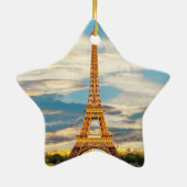 ldTOUR EIFFEL - Paris - Ansicht - Keramik Ornament (Hinten)