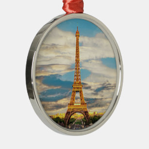ldTOUR EIFFEL - Paris - Ansicht - Ornament Aus Metall
