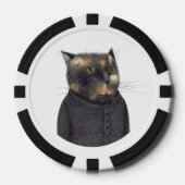 LDY'S MAID CAT-Poker-Chips Pokerchips (Vorderseite)