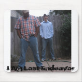 Le 14, bin ich verlorene Bemühung Mousepad (Vorne)