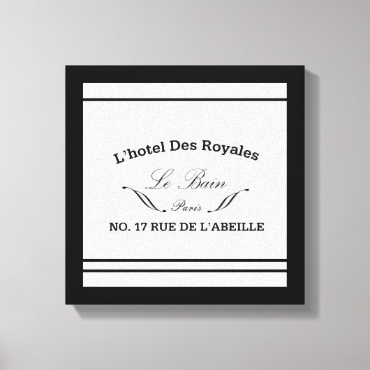 Le Bain Leinwand Printing (Vorderseite)