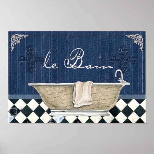 Le Bain Poster (Vorne)