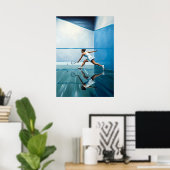 LE BALLET DE SAPHIR (Saphir Ballet) Poster (Heimbüro)