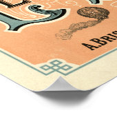 Le Ballon 1883 Luftfahrtzeitschrift und Poster (Ecke)