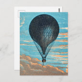 Le Ballon by E. Pichot Postkarte (Vorne/Hinten)