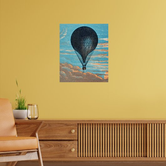 Le Ballon von E. Pichot Poster (Wohnzimmer 2)