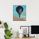 Le Ballon von E. Pichot Poster (Heimbüro)