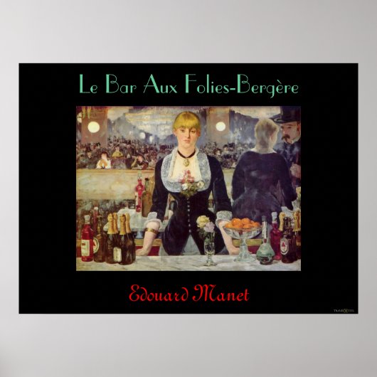 LE BAR AUX FOLIES-BERGERE POSTER (Vorne)