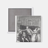 Le Baron chassa Candide du Chateau Magnet (Vorderseite/Rückseite)