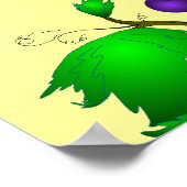 Le Beaujolais Nouveau est arrivé Poster (Ecke)