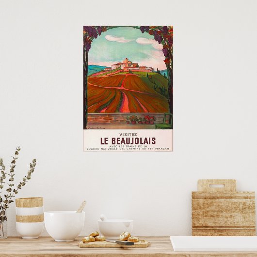 LE BEAUJOLAIS POSTER (Küche)