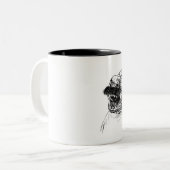 le Bébé moustachu - Tasse - 001 (Vorderseite Links)