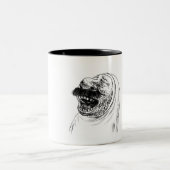 le Bébé moustachu - Tasse - 001 (Mittel)