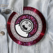le Bébé moustatchu - Knopf - 002 Button (Beispiel)
