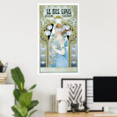 Le Bec Liais Dethrone l'Ectricite Poster (Heimbüro)