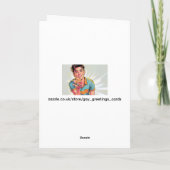  Le Berger Pâris Fine Art Greetings Card Karte (Rückseite)