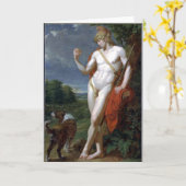  Le Berger Pâris Fine Art Greetings Card Karte (Gelbe Blume)