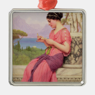 Le Billet Doux, 1913 Silbernes Ornament