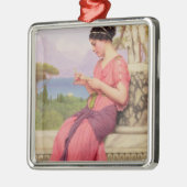 Le Billet Doux, 1913 Silbernes Ornament (Links)