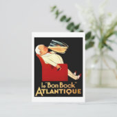 le Bon Bock Atlantique Postkarte (Stehend Vorderseite)