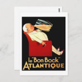 le Bon Bock Atlantique Postkarte (Vorne/Hinten)