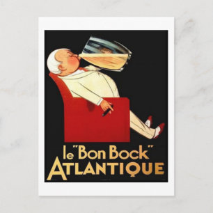 le Bon Bock Atlantique Postkarte