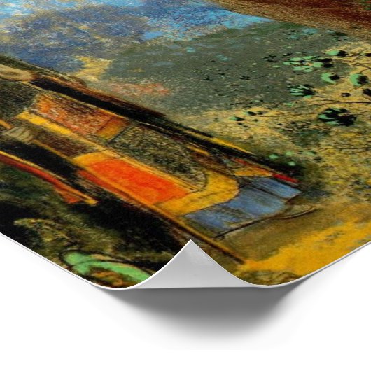 Le Bouddha (Buddha) Poster (Ecke)